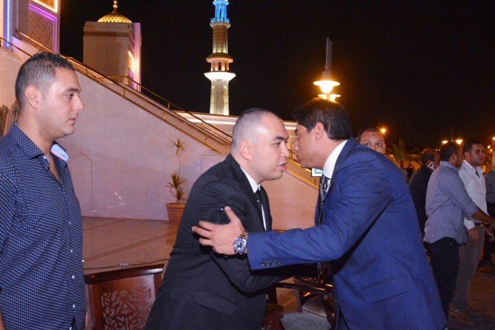 بالصور.. محمد هشام بركات ووزراء العدل ورجال القضاء والداخلية في عزاء المستشار أحمد إكرام فهمي