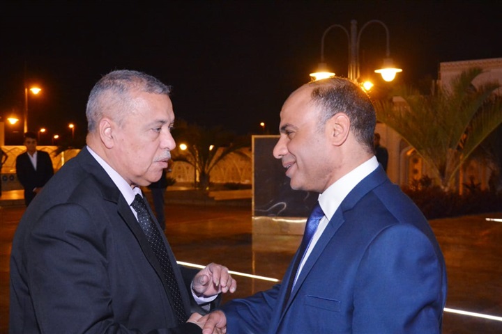 بالصور.. محمد هشام بركات ووزراء العدل ورجال القضاء والداخلية في عزاء المستشار أحمد إكرام فهمي