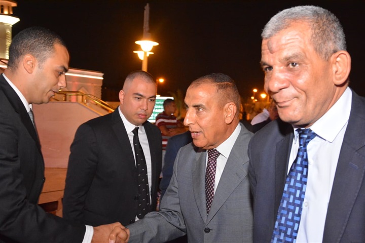 بالصور.. محمد هشام بركات ووزراء العدل ورجال القضاء والداخلية في عزاء المستشار أحمد إكرام فهمي