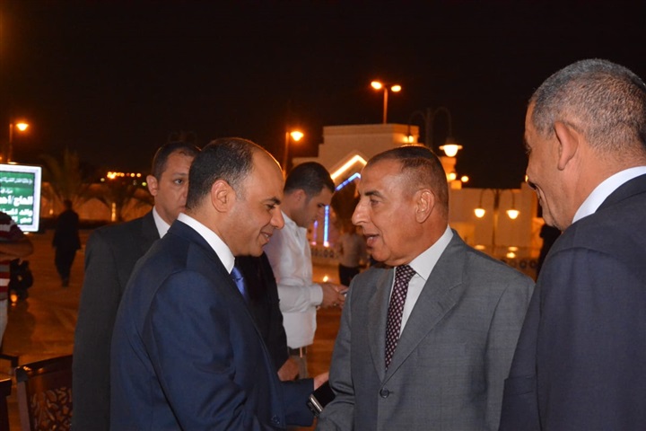 بالصور.. محمد هشام بركات ووزراء العدل ورجال القضاء والداخلية في عزاء المستشار أحمد إكرام فهمي