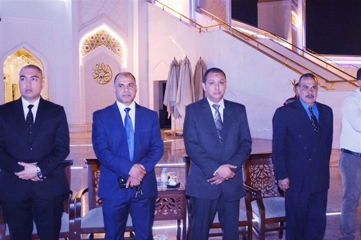 بالصور.. محمد هشام بركات ووزراء العدل ورجال القضاء والداخلية في عزاء المستشار أحمد إكرام فهمي