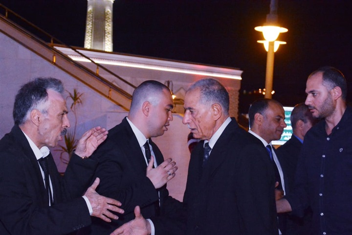 بالصور.. محمد هشام بركات ووزراء العدل ورجال القضاء والداخلية في عزاء المستشار أحمد إكرام فهمي