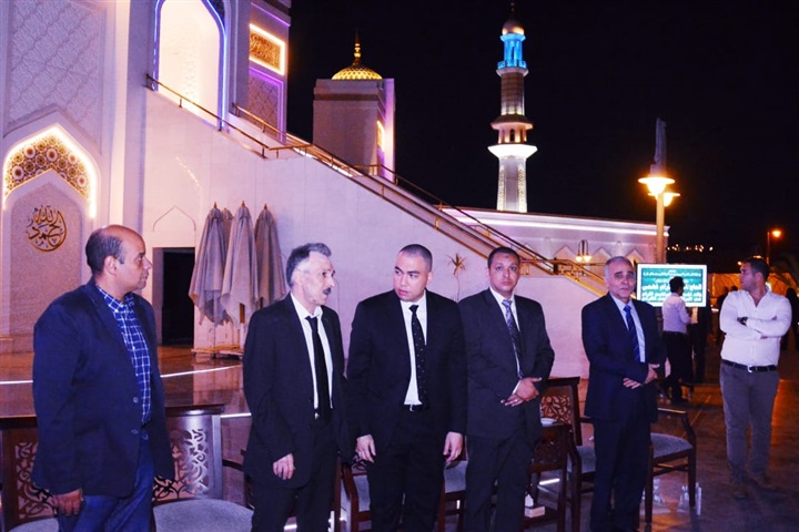 بالصور.. محمد هشام بركات ووزراء العدل ورجال القضاء والداخلية في عزاء المستشار أحمد إكرام فهمي