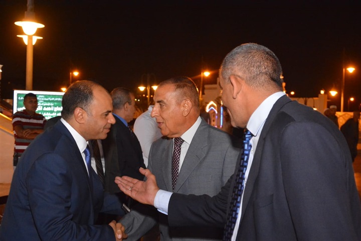 بالصور.. محمد هشام بركات ووزراء العدل ورجال القضاء والداخلية في عزاء المستشار أحمد إكرام فهمي