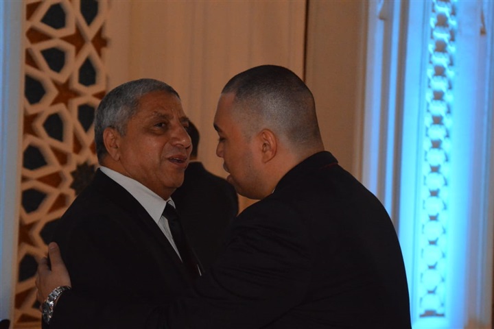 بالصور.. محمد هشام بركات ووزراء العدل ورجال القضاء والداخلية في عزاء المستشار أحمد إكرام فهمي