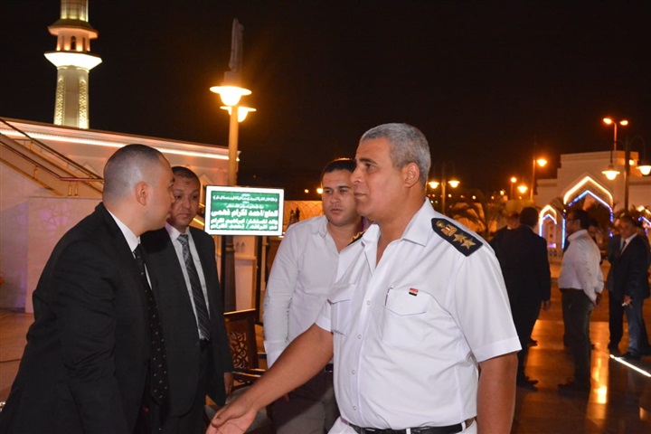 بالصور.. محمد هشام بركات ووزراء العدل ورجال القضاء والداخلية في عزاء المستشار أحمد إكرام فهمي