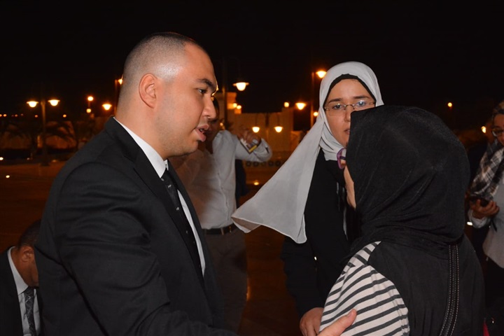بالصور.. محمد هشام بركات ووزراء العدل ورجال القضاء والداخلية في عزاء المستشار أحمد إكرام فهمي