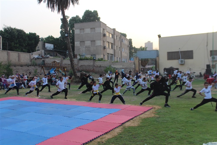 بحضور وكيل أول المعلمين.. نادى المعلمين ينظم الأختبارات النهائية لرياضة الكيك بوكس