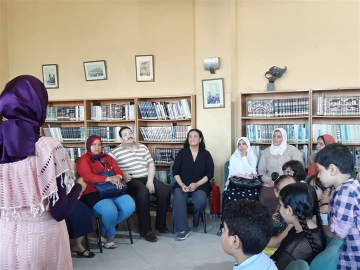 بالصور.. انطلاق أولى فعاليات ورش الحكى بمكتبة الحضارة الإسلامية بالقلعة بالصور.. انطلاق أولى فعاليات ورش الحكى بمكتبة الحضارة الإسلامية بالقلعة