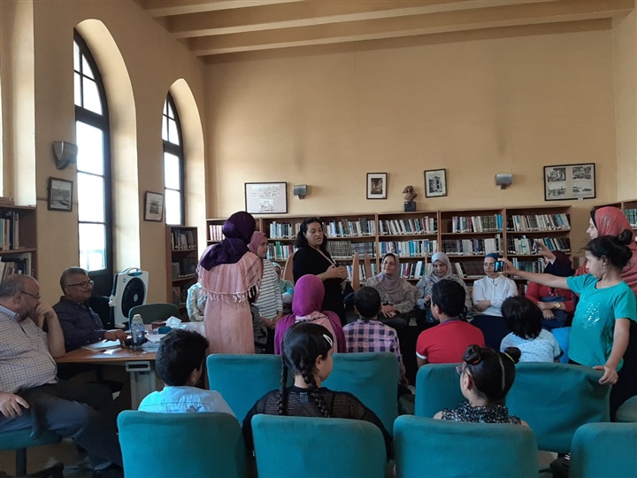 بالصور.. انطلاق أولى فعاليات ورش الحكى بمكتبة الحضارة الإسلامية بالقلعة بالصور.. انطلاق أولى فعاليات ورش الحكى بمكتبة الحضارة الإسلامية بالقلعة
