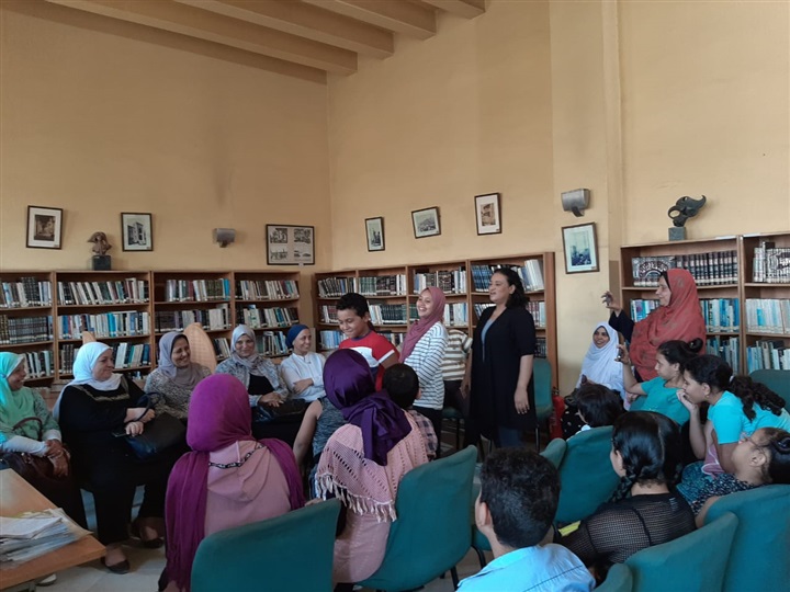 بالصور.. انطلاق أولى فعاليات ورش الحكى بمكتبة الحضارة الإسلامية بالقلعة بالصور.. انطلاق أولى فعاليات ورش الحكى بمكتبة الحضارة الإسلامية بالقلعة