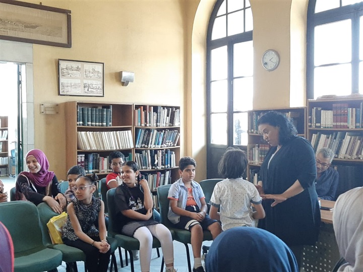 بالصور.. انطلاق أولى فعاليات ورش الحكى بمكتبة الحضارة الإسلامية بالقلعة بالصور.. انطلاق أولى فعاليات ورش الحكى بمكتبة الحضارة الإسلامية بالقلعة