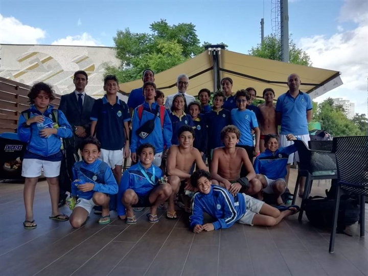 فريق الغطس بنادي هليوبوليس الرياضي يشارك في البطولة العاشرة للغطس التي تقام في صوفيا