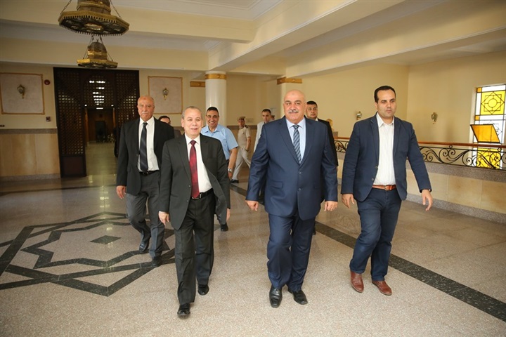 بالصور.. محافظ كفر الشيخ يهنئ مدير الأمن الجديد 