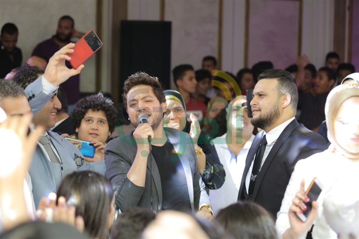بالصور .. نجوم الفن والأغنية والمشاهير يحتفلون بزفاف هاجر و محمود بالصور .. نجوم الفن والأغنية والمشاهير يحتفلون بزفاف هاجر و محمود