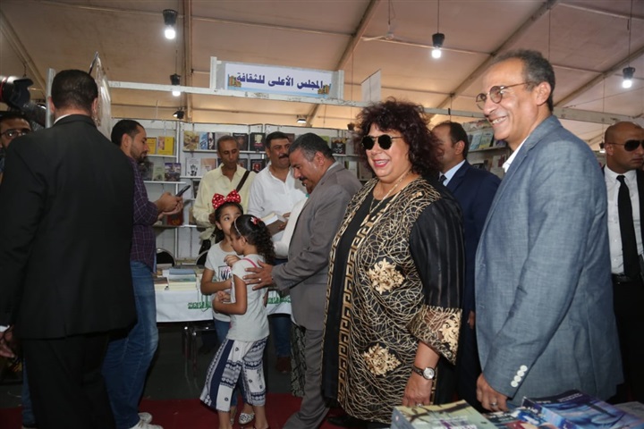 وزيرة الثقافة تطلق فعاليات معرض الإسكندرية الصيفي الأول للكتاب وزيرة الثقافة تطلق فعاليات معرض الإسكندرية الصيفي الأول للكتاب