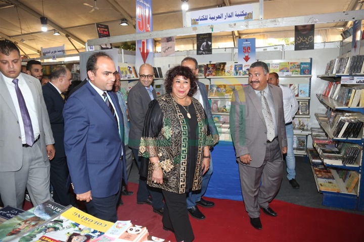 وزيرة الثقافة تطلق فعاليات معرض الإسكندرية الصيفي الأول للكتاب وزيرة الثقافة تطلق فعاليات معرض الإسكندرية الصيفي الأول للكتاب