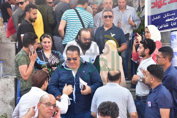 بالصور.. أبوالليف وهانى مهنا وأحمد الكحلاوى يشاركون فى انتخابات المهن الموسيقية بالصور.. أبوالليف وهانى مهنا وأحمد الكحلاوى يشاركون فى انتخابات المهن الموسيقية