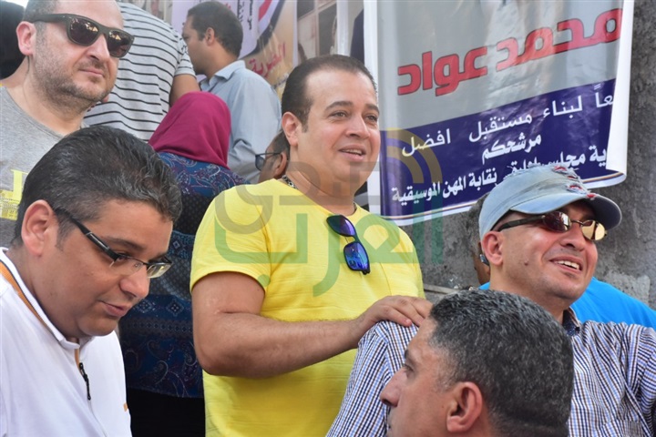 بالصور.. أبوالليف وهانى مهنا وأحمد الكحلاوى يشاركون فى انتخابات المهن الموسيقية بالصور.. أبوالليف وهانى مهنا وأحمد الكحلاوى يشاركون فى انتخابات المهن الموسيقية