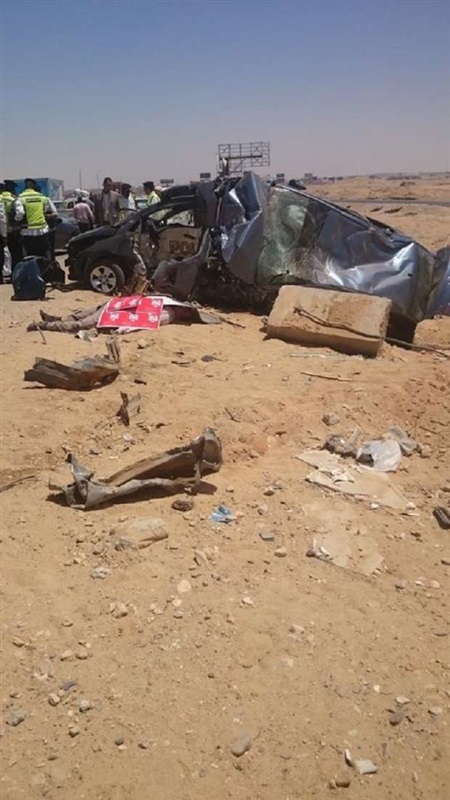 بالصور.. الأمن يكشف تفاصيل مصرع ضابط وأمين شرطة في طريق القاهرة _السويس