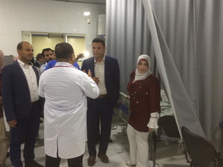 افتتاح توسعة وحدة رعاية الأطفال بالمستشفى المركزى بـ6 أكتوبر