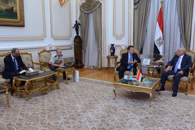 "العصار" يبحث مع سفير أوكرانيا سبل تعزيز التعاون المشترك