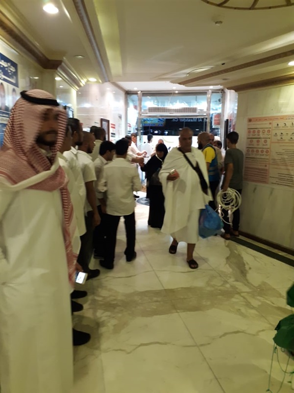 محافظ مطروح يتابع وصول حجاج مطروح إلى مكة المكرمة والاطمئنان عليهم