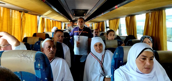 نائب محافظ البحيرة تودع حجاج الجمعيات الأهلية بالمحافظة
