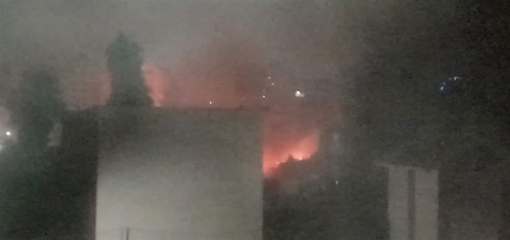  انفجار في معهد الأورام بالمنيل واشتعال النيران بالطابق الثاني