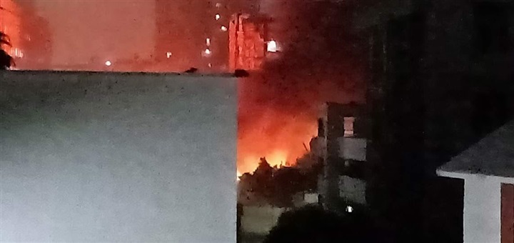  انفجار في معهد الأورام بالمنيل واشتعال النيران بالطابق الثاني