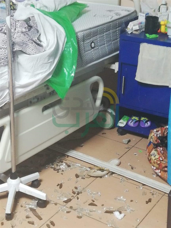 ننشر الصور الأولي للأضرار التي حدثت لمبنى معهد الأورام إثر انفجار بكورنيش النيل