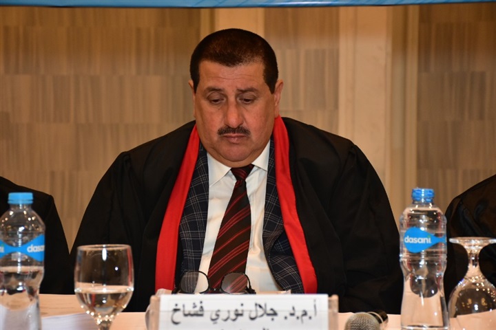 بالصور.."حيدر" يناقش رسالة دكتوراة في "التحكيم التجاري الدولي في عقد النقل البحري للبضائع والحاويات دراسة مقارنة" بالصور.."حيدر" يناقش رسالة دكتوراة في "التحكيم التجاري الدولي في عقد النقل البحري للبضائع والحاويات دراسة مقارنة"