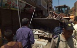 إزالة 35 حالة اشغال بحي جنوب مدينة المنيا