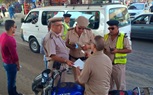 وكيل مرور القليوبية يشن حملة مكبرة لضبط مخالفات المرور ببنها