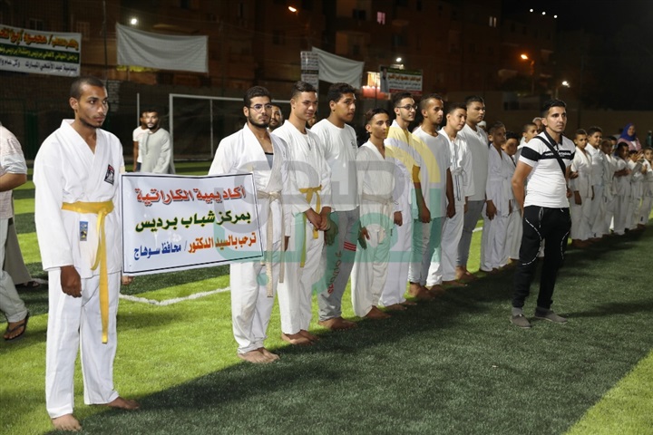 بالصور.. افتتاح ملعب ومبنى بمركز شباب برديس بالبلينا بسوهاج 