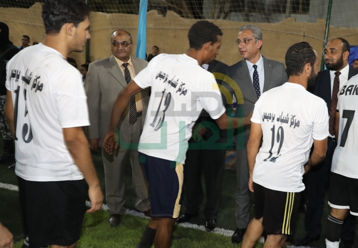 بالصور.. افتتاح ملعب ومبنى بمركز شباب برديس بالبلينا بسوهاج 