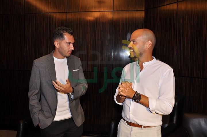 بالصور.. ابو يحتفل بى أغنية عيش يا قلبى مع "جاما " بالصور.. ابو يحتفل بى أغنية عيش يا قلبى مع "جاما "