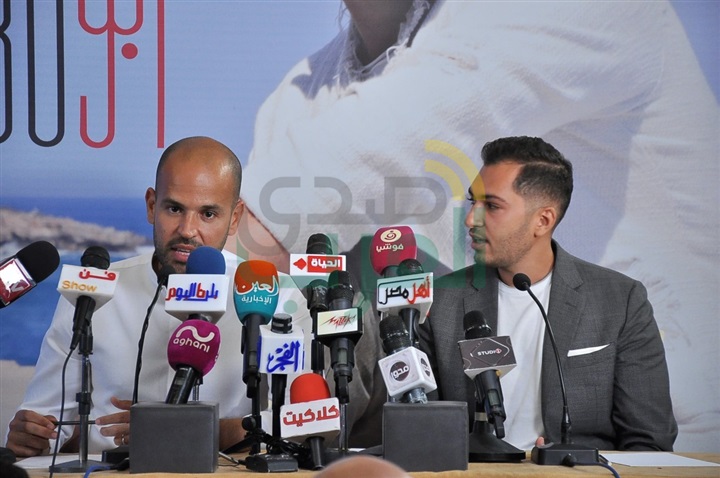 بالصور.. ابو يحتفل بى أغنية عيش يا قلبى مع "جاما " بالصور.. ابو يحتفل بى أغنية عيش يا قلبى مع "جاما "
