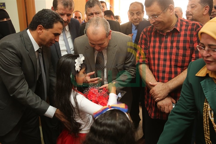 بالصور.. افتتاح مدرسة أحمد عرابي بكفر الشيخ بعد تطويرها بتكلفة 6.2 مليون جنيه