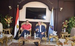 محافظ البحر الأحمر يستقبل وزير الآثار بديوان عام المحافظة 