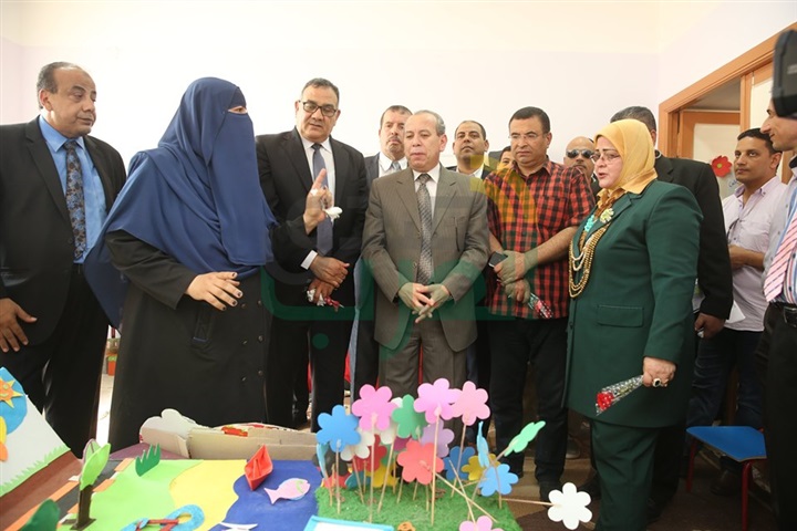 بالصور.. افتتاح مدرسة أحمد عرابي بكفر الشيخ بعد تطويرها بتكلفة 6.2 مليون جنيه