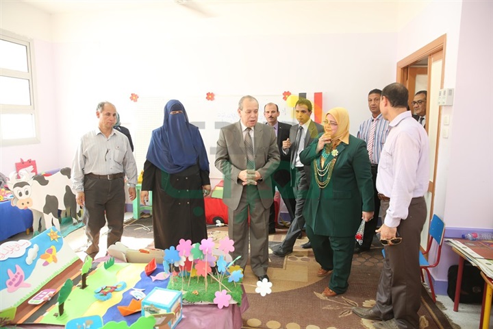 بالصور.. افتتاح مدرسة أحمد عرابي بكفر الشيخ بعد تطويرها بتكلفة 6.2 مليون جنيه