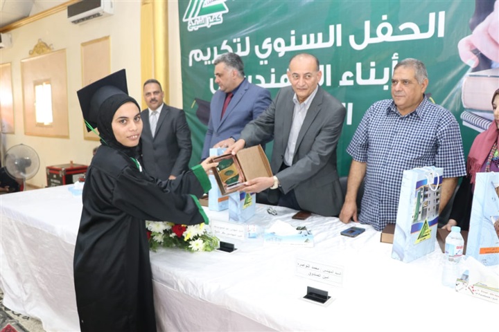 نقابة المهندسين بكفر الشيخ تكرم أبناء الأعضاء المتفوقين دراسيًا