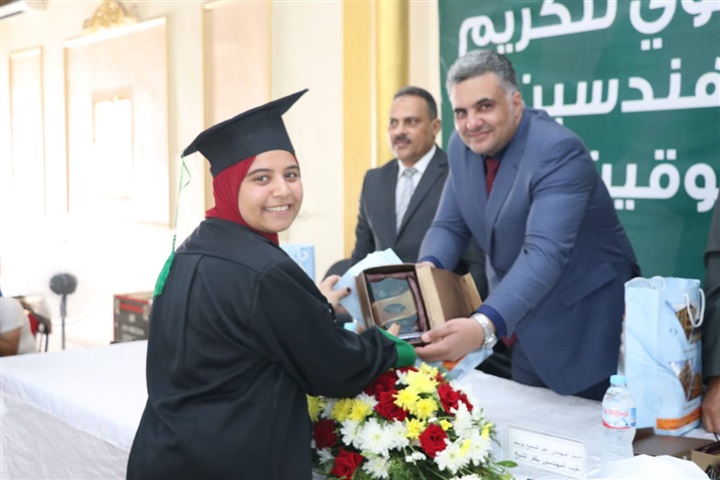 نقابة المهندسين بكفر الشيخ تكرم أبناء الأعضاء المتفوقين دراسيًا