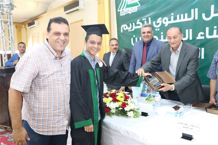 نقابة المهندسين بكفر الشيخ تكرم أبناء الأعضاء المتفوقين دراسيًا