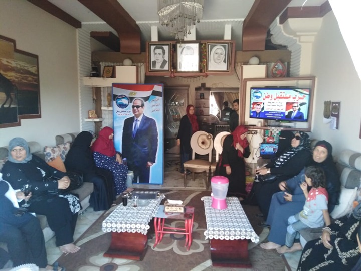 بالصور.. مستقبل وطن ينظم قافلة طبية للسيدات بكفر الشيخ