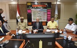 محافظ مطروح يستقبل قائد قوات الدفاع الشعبي
