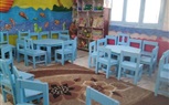 مدارس كفر الشيخ تتزين بالبالونات وطلاء الحوائط لاستقبال تلاميذ الروضة والإبتدائي(صور) 