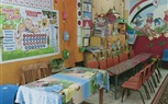 مدارس كفر الشيخ تتزين بالبالونات وطلاء الحوائط لاستقبال تلاميذ الروضة والإبتدائي(صور) 