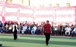 وزير التموين ومحافظ يشهدان حفل زفاف جماعى ل٢٠ عريس وعروسة بدار التربية للبنين بالزقازيق 